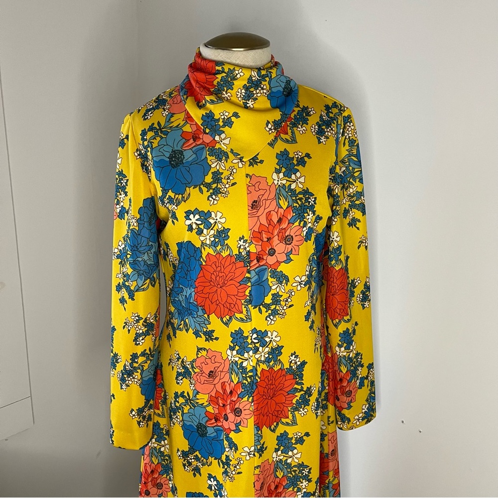 Floral Yellow Dress - Picture 8 of 12